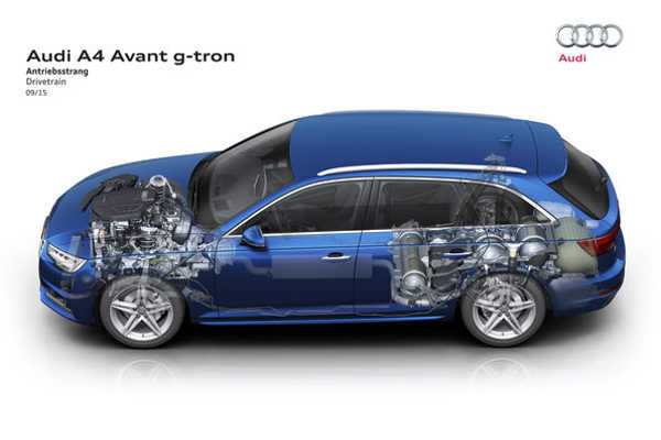 Audi A4 Avant g-tron 2016