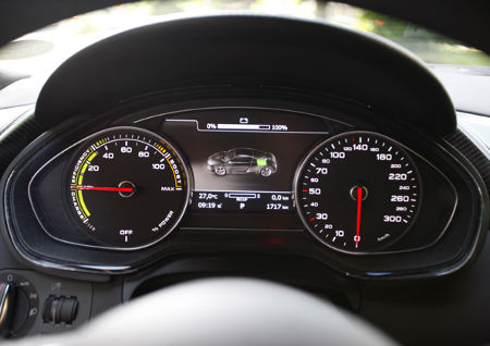 Audi R8 e-tron Instrumente