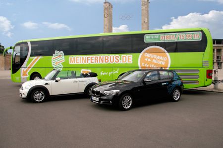 DriveNow MeinFernbus Kooperation