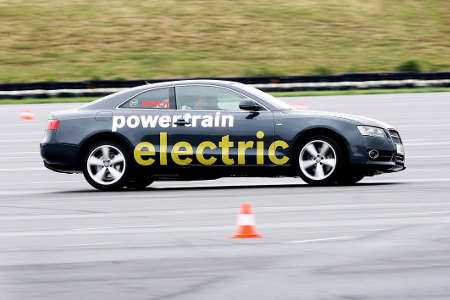 Bosch Audi A5 powertrain electric