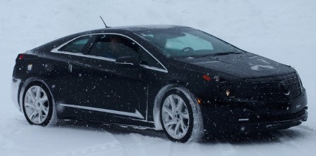 Cadillac ELR Wintertest