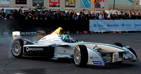 Formel E Showrun Las Vegas Lucas di Grassi