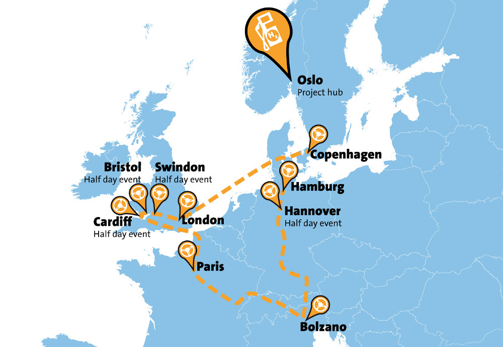 European Hydrogen Road Tour 2012