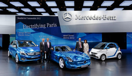 Mercedes Pariser Autosalon 2012