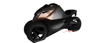 Concept Scooter ONYX Pariser Autosalon 2012