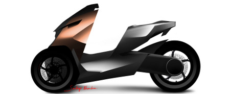 Concept Scooter ONYX Pariser Autosalon 2012