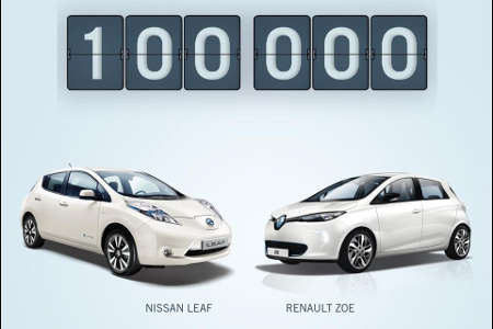 Renault-Nissan 100.000 Elektroautos