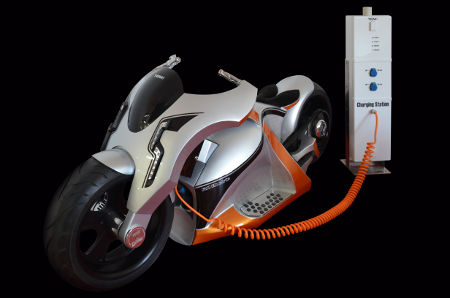 TEM01 Elektro-Motorrad