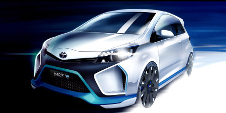 Toyota Yaris Hybrid-R Concept IAA 2013