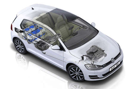 VW Golf TGI Erdgas