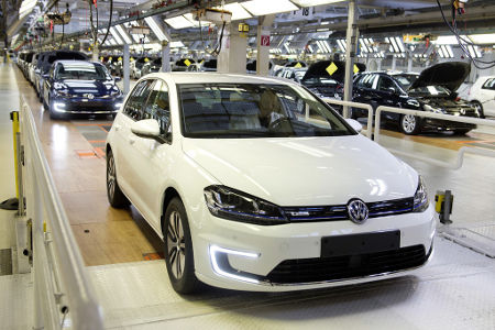 VW e-Golf 2014 Produktion
