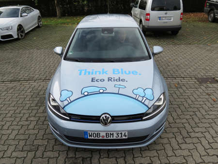 VW Golf TDI Blue Motion Think Blue Eco Ride