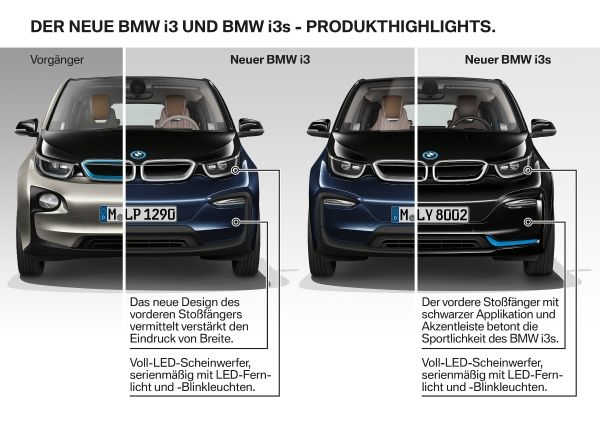 BMW i3 Facelift 2017