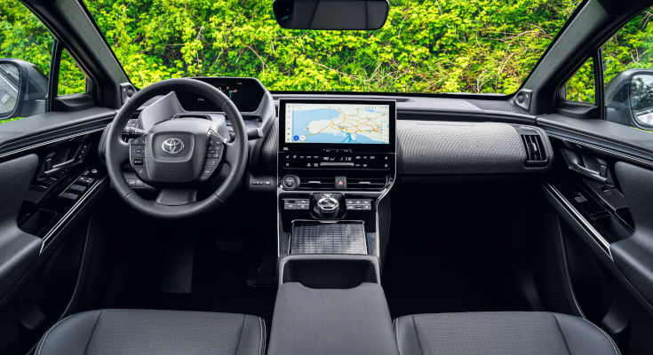 Toyota bZ4X 2022 Cockpit