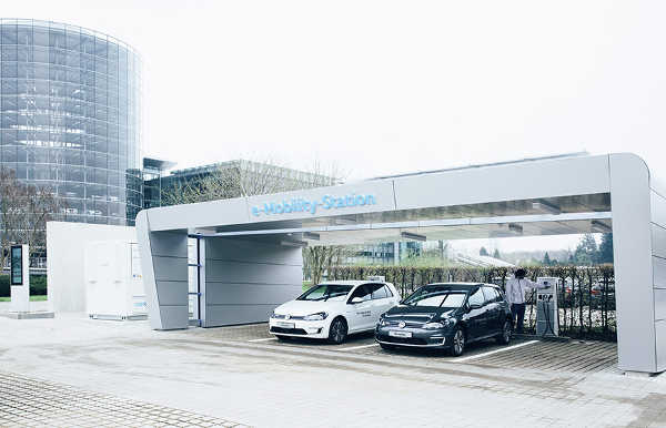 VW e-Golf Gläserne Manufaktur Dresden