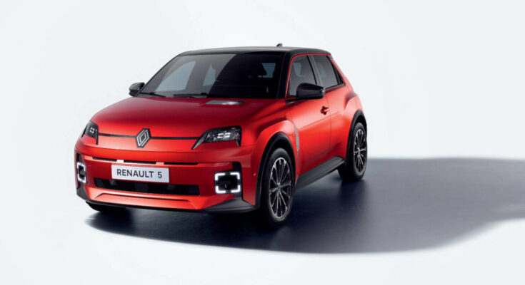 Renault 5 2027 in DeZir Rot